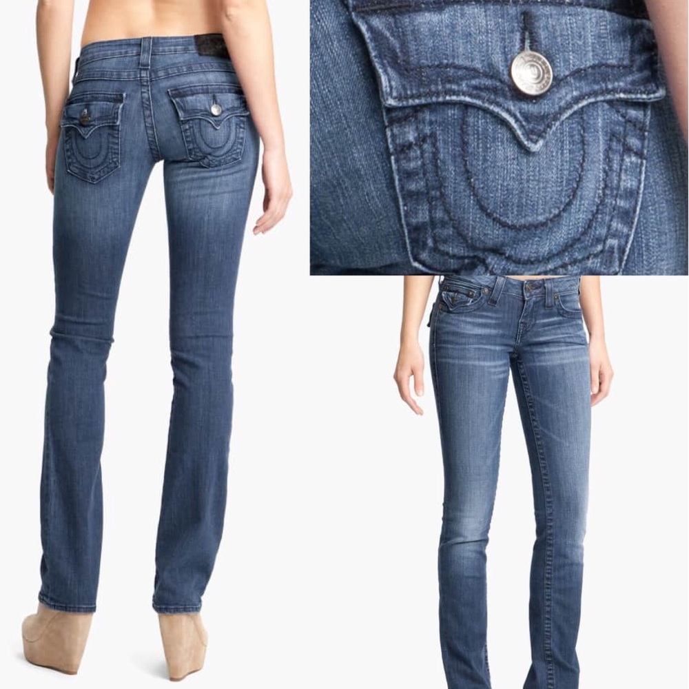 TRUE RELIGION “Billy” Straight Leg Jeans (30/10)
